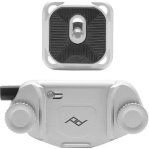 Peak Design Capture Camera Clip V3 with Standard Plate Silver