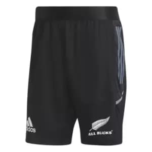 adidas New Zealand All Blacks Rugby Shorts 2022 2023 Mens - Black