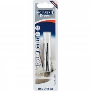 Draper Expert HSS Metric Tap Drill Bit 2.5mm