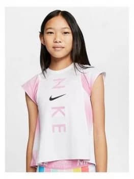 Nike Girls Instacool Heat Reactive T-Shirt - Pink