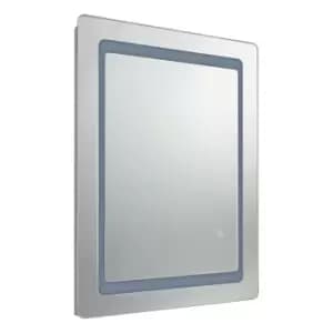Spa Ref LED Illuminated Bathroom Mirror 18W with Touch Sensitive Switch and Demist Pad