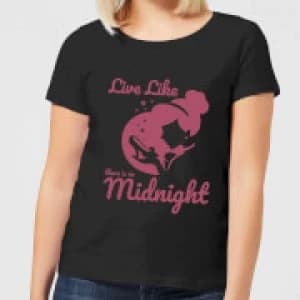Disney Princess Midnight Womens T-Shirt - Black