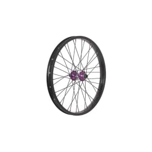 Savage Portal Double Wall Front BMX Wheel Black/Purple