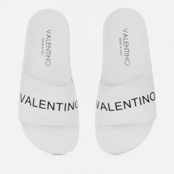 Valentino Shoes Womens Slide Sandals - White - UK 3