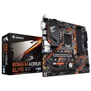 Gigabyte B365 M AORUS ELITE motherboard LGA 1151 (Socket H4) Micro ATX Intel B365