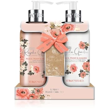 Baylis & Harding Royale Garden Peach, Peony & Jasmine Gift Set (for Hands and Body)