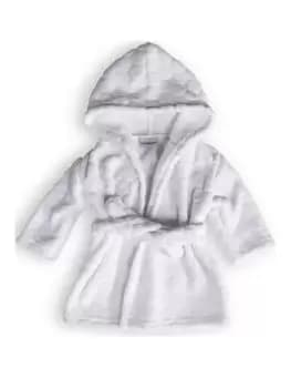 Clair De Lune Marshmallow 2-3 Years Bathrobe- White