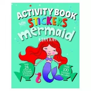 Mermaid Activity Book with Stickers Pack of 12 26070-MERM