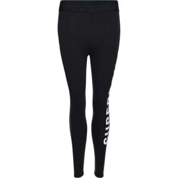 Superdry Essential 7/8 Leggings - Black/White 3B1
