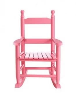 Premier Housewares Kids Rocking Chair - Pink