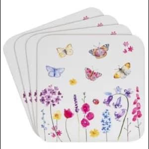 Butterfly Garden Coasters (Set of 4) by Lesser & Pavey