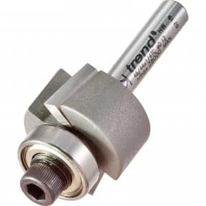 Trend Bearing Guided Rebate Set Router Cutter 24mm 12.7mm 1/4"