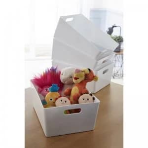 Set of 4 Wham Studio Large Rectangle Deep Baskets