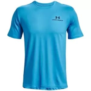 Under Armour Rush Energy Short Sleeve T Shirt Mens - Blue