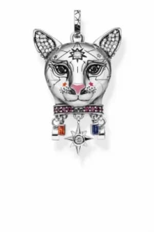Thomas Sabo Jewellery Silver Cat Pendant PE856-340-7