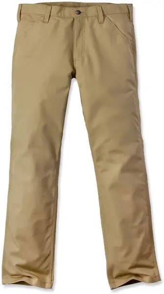 Carhartt Rugged Professional Canvas, textile pants , color: Beige , size: W33/L32