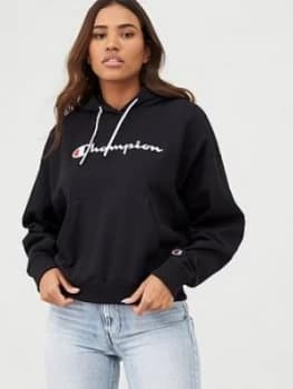 Champion Hooded Sweatshirt - Black