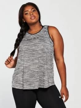 Nike Plus Size Studio Tank Black Size 18 201X Women