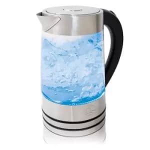 Quest 34260 Stainless Steel 2200W LED 1.7L Kettle - Silver