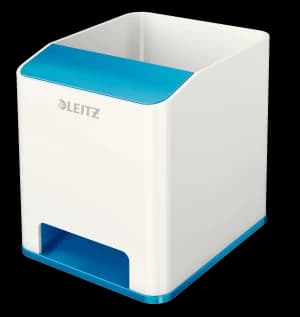 Leitz WOW Duo Colour Sound Pen Holder Blue 536310036 (PK1)