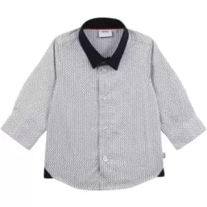 Boss Long-sleeved Slim Fit Shirt - White