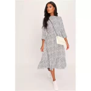 I Saw It First Spot Print Smock Midi Dress - Multi