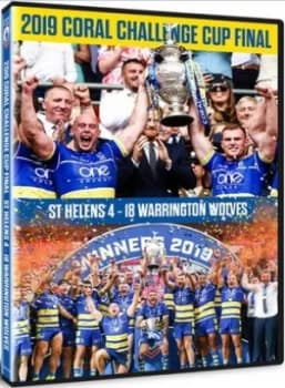 2019 Coral Challenge Cup Final - St Helens 4-18 Warrington Wolves - DVD