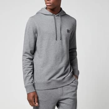 Hugo Boss Wetalk Pullover Hoodie Silver Size M Men