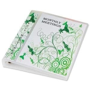 Original Elba Polyvision Maxi A4 Presentation Binder Polypropylene 4 D Ring 25mm Clear Pack of 10