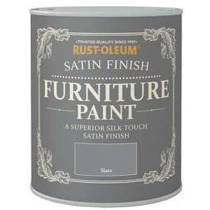 Rust-Oleum Slate Satin Furniture Paint 125ml