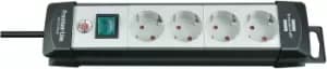 Brennenstuhl 1951540100 power extension 1.8 m 4 AC outlet(s)...