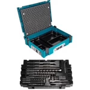 Makita 17 Piece SDS Drill and Chisel Set in Makpac Case