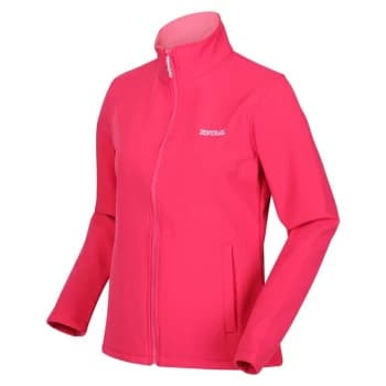 Regatta Connie V Full Zip Softshell - Rethink Pink