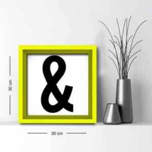 3030AHS-0100s Multicolor Decorative Framed MDF Painting