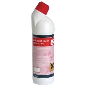 5 Star Facilities 1 Litre Acidic Toilet Cleaner