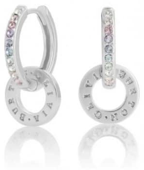 Olivia Burton Bejewelled Rainbow Interlink Silver Jewellery