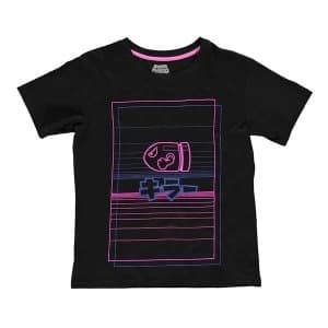 Nintendo - Neon Japanese Bullet Bill Womens Medium T-Shirt - Black