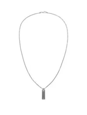 Tommy Hilfiger Screw Mens Necklace, Silver, Men