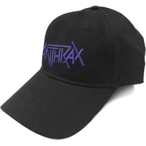 Anthrax - Logo Mens Baseball Cap - Black