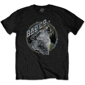Bad Company - Wolf Unisex Large T-Shirt - Black