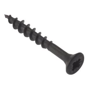 ForgeFix Carcass Screw Pozi SCT Black Phosphate 4.2 x 45mm Box 200