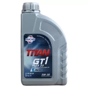 TITAN GT1 FLEX C23 5W-30 ENGINE OIL LUBRICANT XTL 1 LITRE ACEA C2/C3 API SP