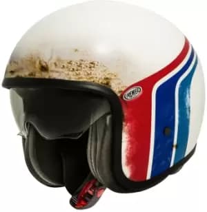 Premier Vintage BTR 8 BM Jet Helmet, multicolored, Size L, multicolored, Size L