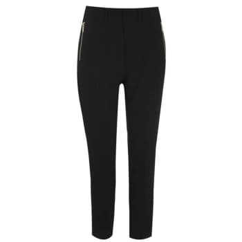 Biba Zip Pocket Trousers - Black