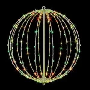 Premier Decorations 240 LED Metal Frame Ball