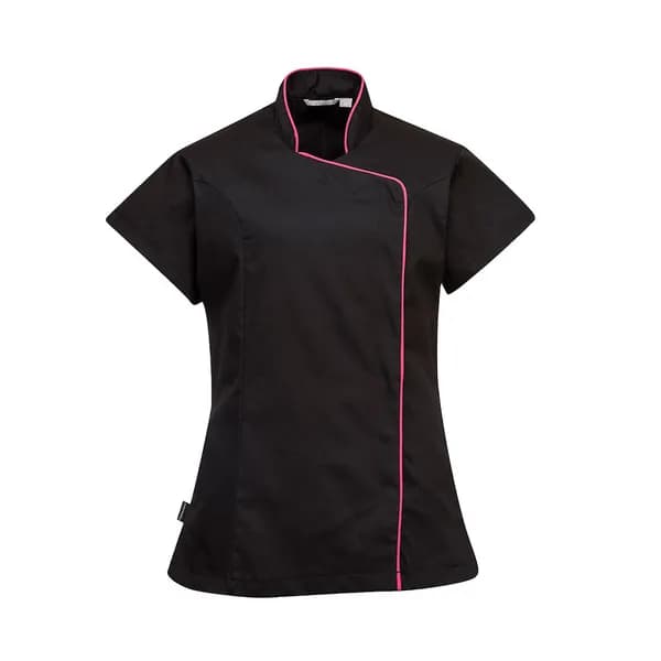 Portwest Ladies Wrap Work Tunic LW15BKRS Colour: Black