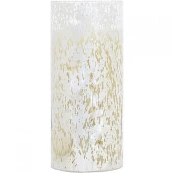 Luminara Mercury Glass 7 LED Candle - Silver
