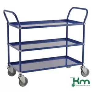 Slingsby Konga Three Tier Trolley - Blue