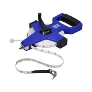 Faithfull Fibreglass Open Long Tape 50m/165ft (Width 13mm) FAITMFG50OFN