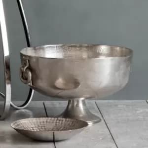 Crossland Grove Monaco Round Chiller/Ice Bowl Silver